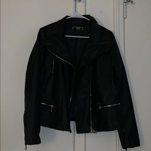 BRAND NEW Black Leather Jacket